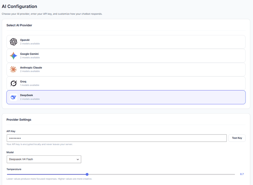 Step 2: Connect an AI Provider